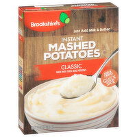 Brookshire's Instant Mashed Potatoes, Classic - 13.3 Ounce 