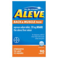 Aleve Back & Muscle Pain, 220 mg, Tablets - 90 Each 