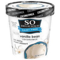 So Delicious Dairy Free Frozen Dessert, Non-Dairy, Vanilla Bean, Coconutmilk