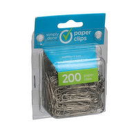 Simply Done Paper Clips - 200 Each 