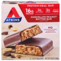 Atkins Protein Meal Bar, Chocolate Peanut Butter - 5 Each 