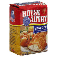 House-Autry Frying Mix, Seasoned, Seafood