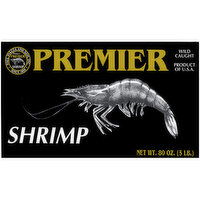 Paul Piazza Premier Wild Caught Shrimp - 1.17 Pound 