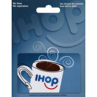 IHOP Gift Card, $25 to $200 - 1 Each 