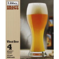 Libbey Glasses, Wheat Beer, 23 oz - 4 Each 