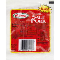 Hormel Salt Pork, Cured, Sliced - 12 Ounce 