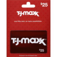 TJ Maxx Gift Card, $25 - 1 Each 