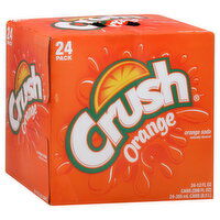 Crush Soda, Orange - 24 Each 