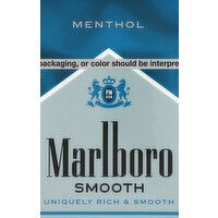 Marlboro Cigarettes, Menthol, Smooth