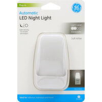 GE LED Night Light, Automatic, Soft White - 1 Each 