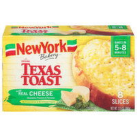 New York Bakery Texas Toast, Cheese, Slices - 8 Each 