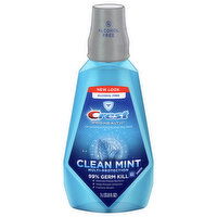 Crest Oral Rinse, Clean Mint, Multi-Protection - 33.8 Fluid ounce 