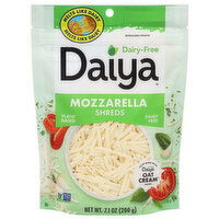 Daiya Oat Cream Blend, Dairy-Free, Mozzarella, Plant Based, Shreds - 7.1 Ounce 