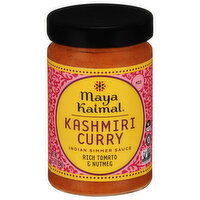 Maya Kaimal Indian Simmer Sauce, Kashmiri Curry, Mild