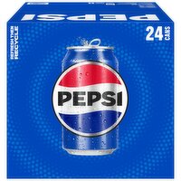 Pepsi Pepsi Soda Cola 12 Fl Oz 24 Count - 24 Each 