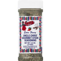 Fiesta Seasoning, Uncle Chris' Gourmet Steak, Extra Fancy - 5.5 Ounce 