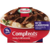 Hormel Beef Tips, with Mashed Potatoes - 9 Ounce 