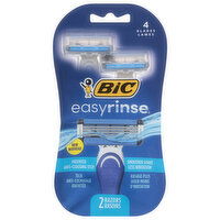 BiC Razors, 4 Blades - 2 Each 