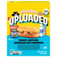 Lunchables Turkey, Ham and American Sub Sandwich - 1 Each 