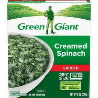 Green Giant Creamed Spinach, Sauced - 8 Ounce 