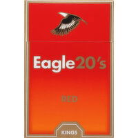 Eagle 20s Cigarettes, Class A, Red, Kings - 20 Each 