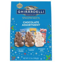 Ghirardelli Chocolate Assortment, Snowmen