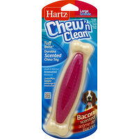 Hartz Dog Toy, Chew 'n Clean Mighty, Bacon Flavor - 1 Each 