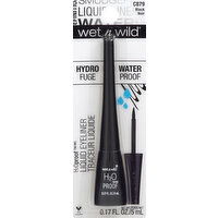 Wet n Wild Liquid Eyeliner, Water Proof, Black - 0.17 Ounce 