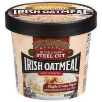 McCann's Irish Oatmeal, Steel Cut, Maple Brown Sugar - 1.9 Ounce 