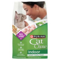 Cat Chow Cat Food, Indoor, Hairball + Healthy Weight - 50.4 Ounce 