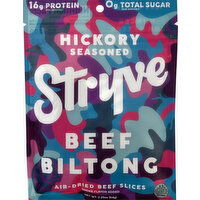 Stryve Beef Biltong, Hickory Seasoned - 2.25 Ounce 