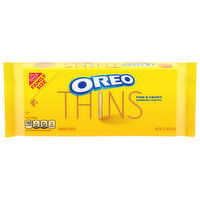 OREO Thins Golden Sandwich Cookies, Family Size