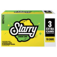 Starry Soda, Lemon Lime Flavored