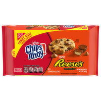 CHIPS AHOY! Chewy Chocolate Chip Cookies with Reese's Peanut Butter Cups, Family Size - 14.25 Ounce 