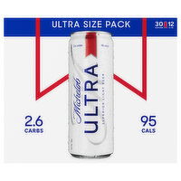 Michelob Ultra Beer, Superior Light, Ultra Size Pack