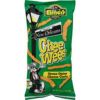 Elmer's Cheese Curls, Green Onion - 2 Ounce 