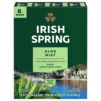 Irish Spring Deodorant Bar Soap for Men - 8 Each 