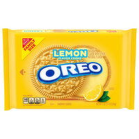 OREO Lemon Creme Sandwich Cookies, Family Size - 18.71 Ounce 