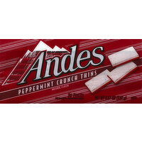 Andes Crunch Thins, Peppermint - 28 Each 