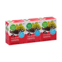 Food Club Sun-Dried Raisins - 1 Ounce 