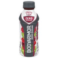 BodyArmor SuperDrink, Zero Sugar, Cherry Lime - 16 Fluid ounce 