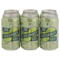 Urban South Brewery Beer, Lime Cucumber Gose - 6 Each 