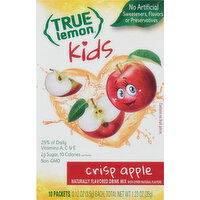 True Lemon Drink Mix, Crisp Apple, 10 Packets - 10 Each 