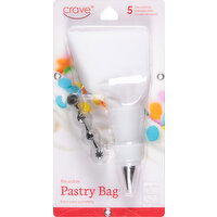 Crave Pastry Bag, Reusable - 1 Each 