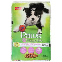 Paws Happy Life Dog Food, Chicken Flavor, Complete Formula, Adult