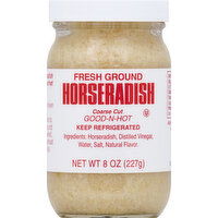 Silver Spring Horseradish, Fresh Ground, Coarse Cut