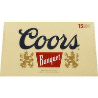 Coors Banquet Beer - 15 Each 