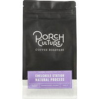 Porch Culture Coffee Roasters Coffee, Whole Bean, Chelchele Station Natural Process - 12 Ounce 