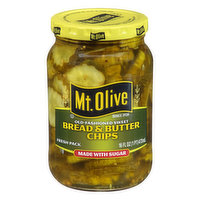 Mt Olive Bread & Butter Chips - 16 Fluid ounce 