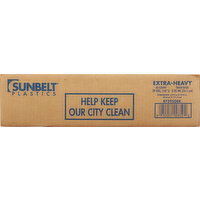 Sunbelt Plastics Sunbelt Plastics Black City Lawn Trash Bags, 50 Each 